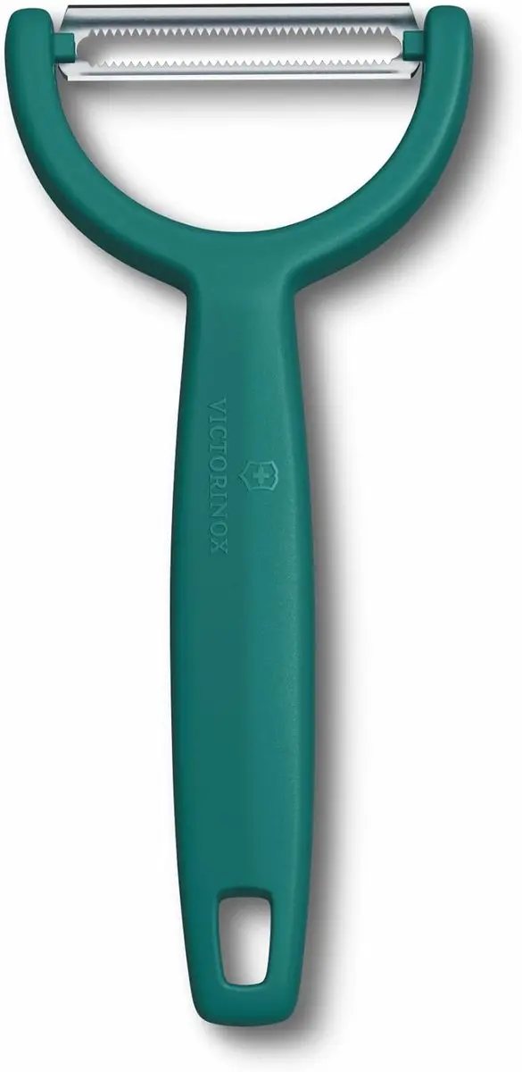 Victorinox Dunschiller "Ypso", dunschiller voor groenten, fruit, gekarteld, twee