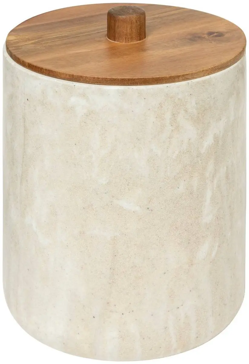5Five Como Afvalemmer met Deksel 5L - Beige - afbeelding 3 van 3