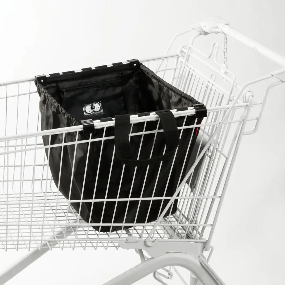 Reisenthel Easyshoppingbag Boodschappentas 30L - Zwart - afbeelding 3 van 6