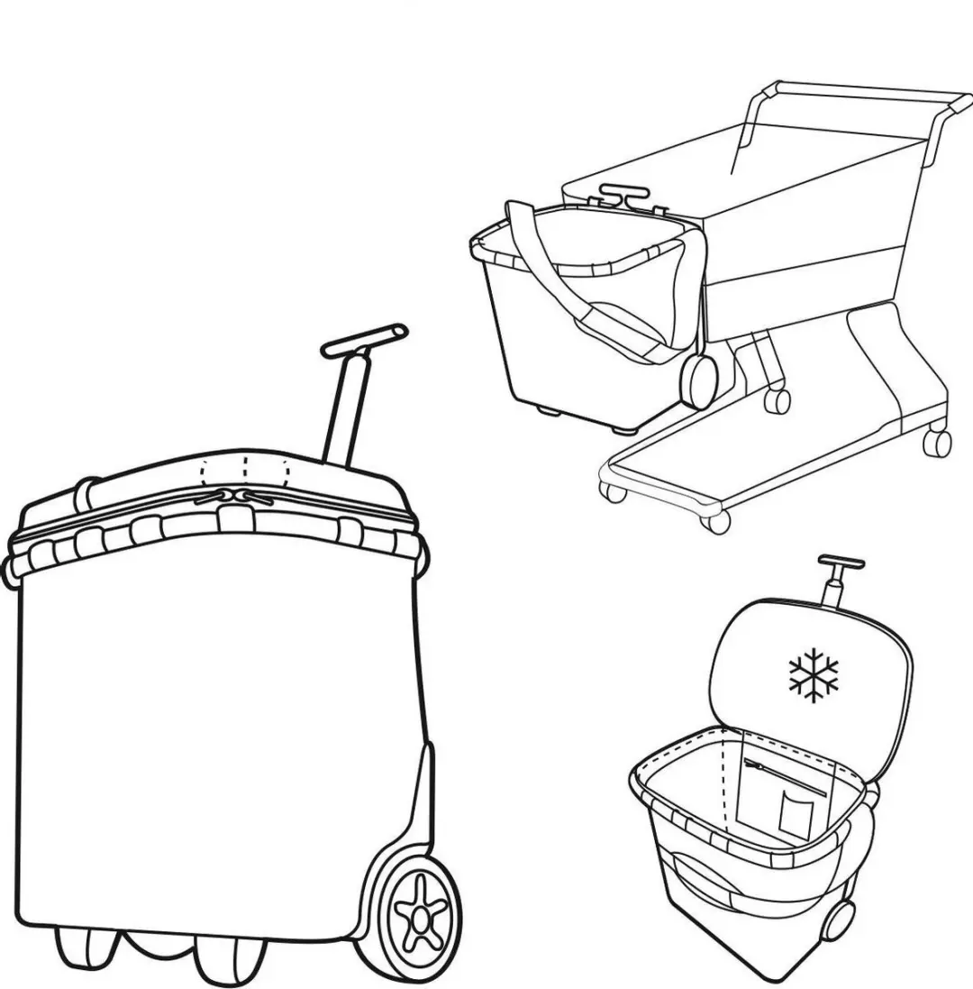 Reisenthel Carrycruiser Iso Boodschappentrolley - 40L - Zwart - afbeelding 4 van 6