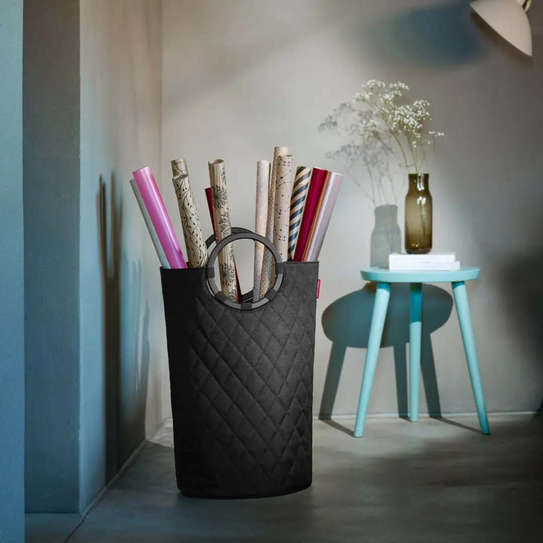 Reisenthel Wasmand Rhombus 30L - Zwart - afbeelding 3 van 6
