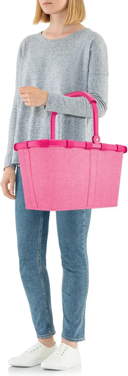 Reisenthel Carrybag Boodschappenmand 22L - Frame Twist Roze - afbeelding 4 van 6
