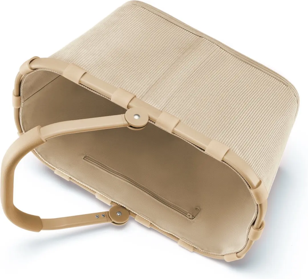 Reisenthel Carrybag Boodschappenmand 22L - Frame Cord Sand Beige - afbeelding 4 van 6