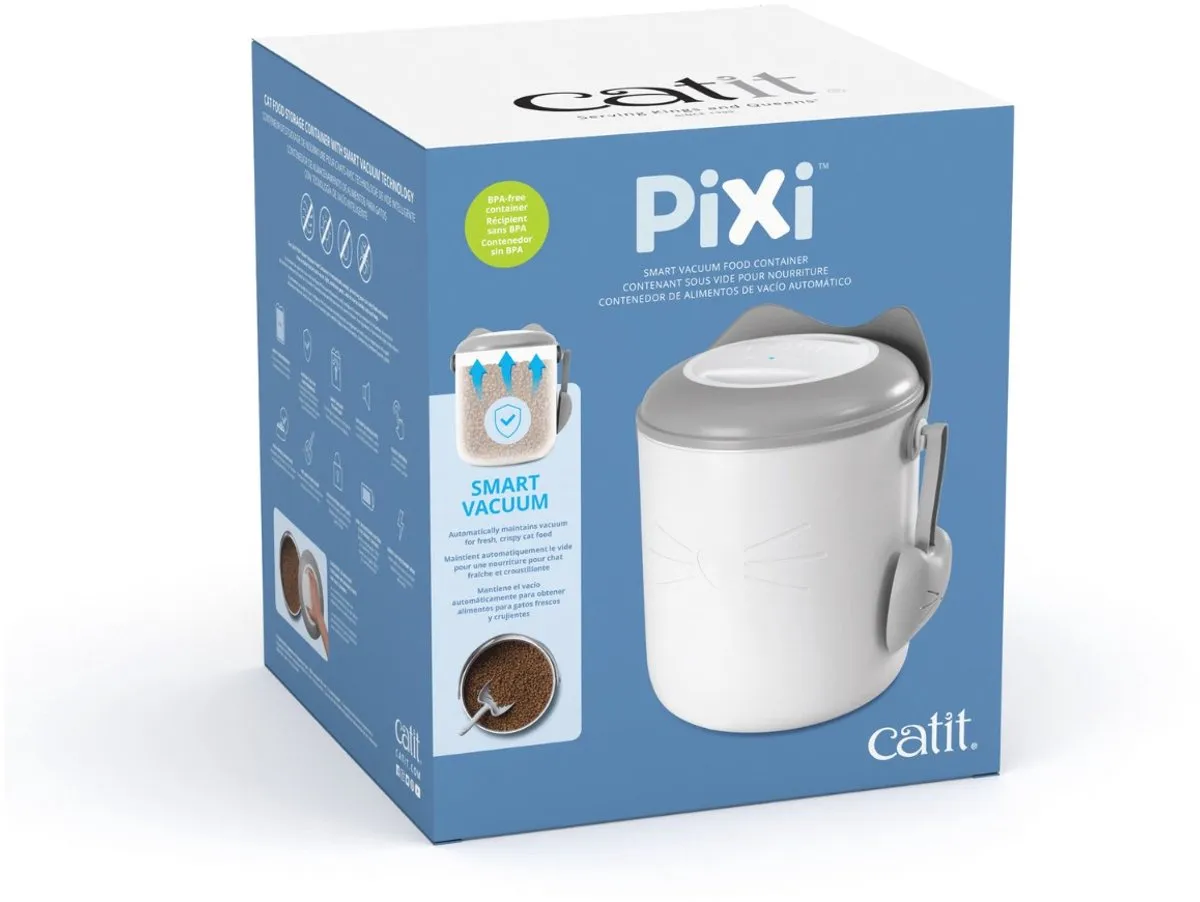 Catit PIXI Smart Vacuüm Voercontainer 9.6L - Wit