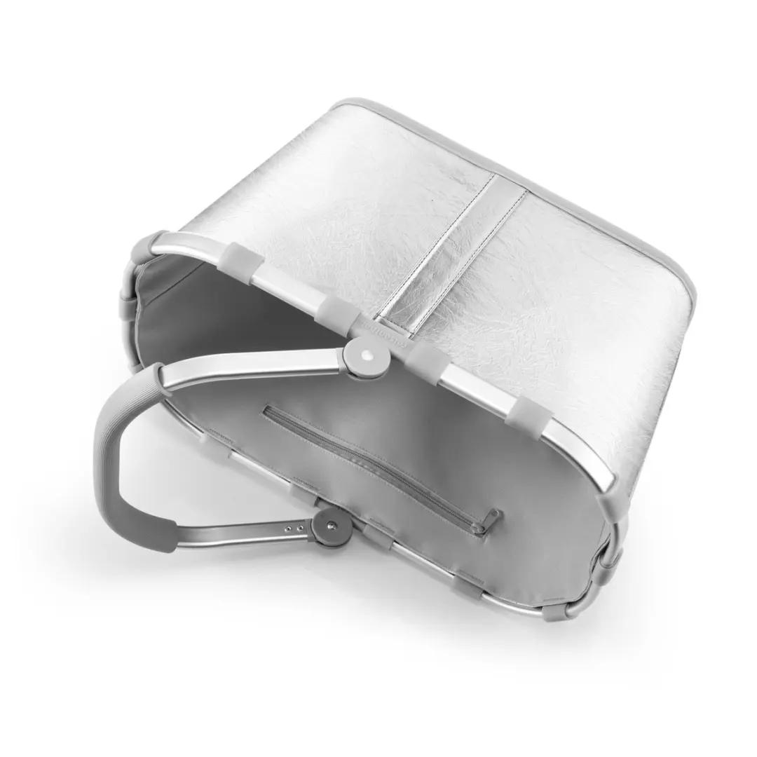 Reisenthel Carrybag Boodschappenmand - 22L - Silver Crackle - afbeelding 3 van 6