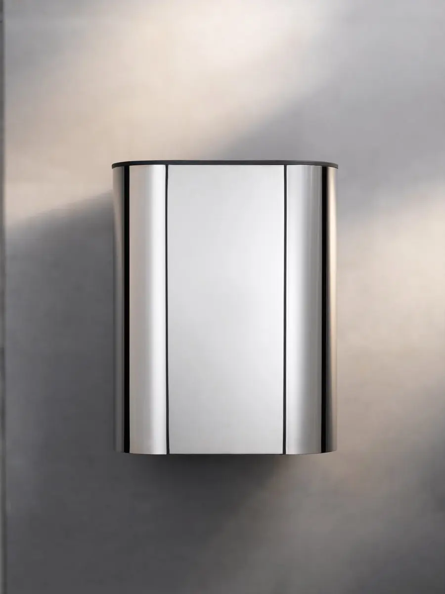 Keuco PLAN Afvalbak 30L - RVS - Chroom - afbeelding 4 van 4