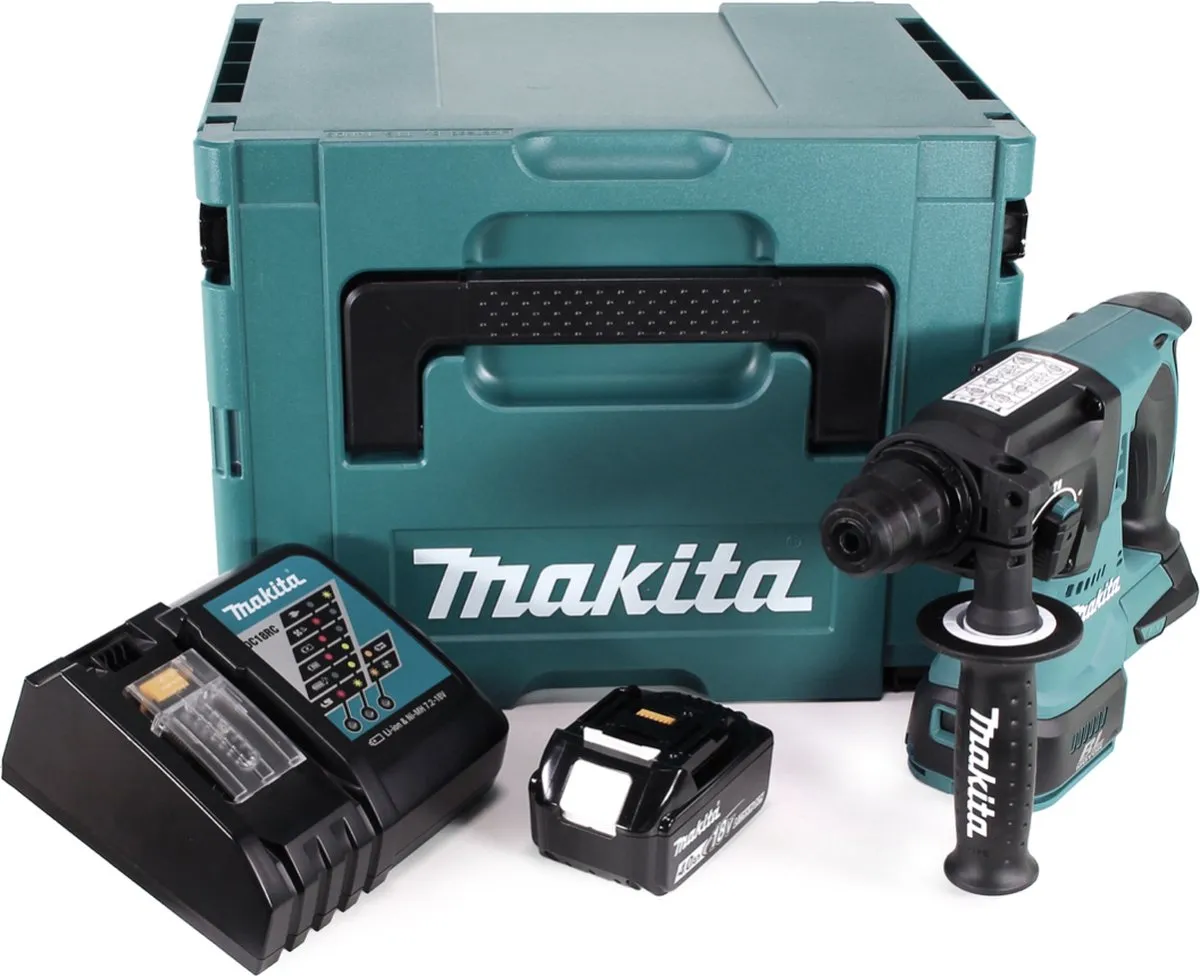Makita DHR242RM1J Accuklopboormachine 18V SDS-plus - 24mm - 4.0Ah