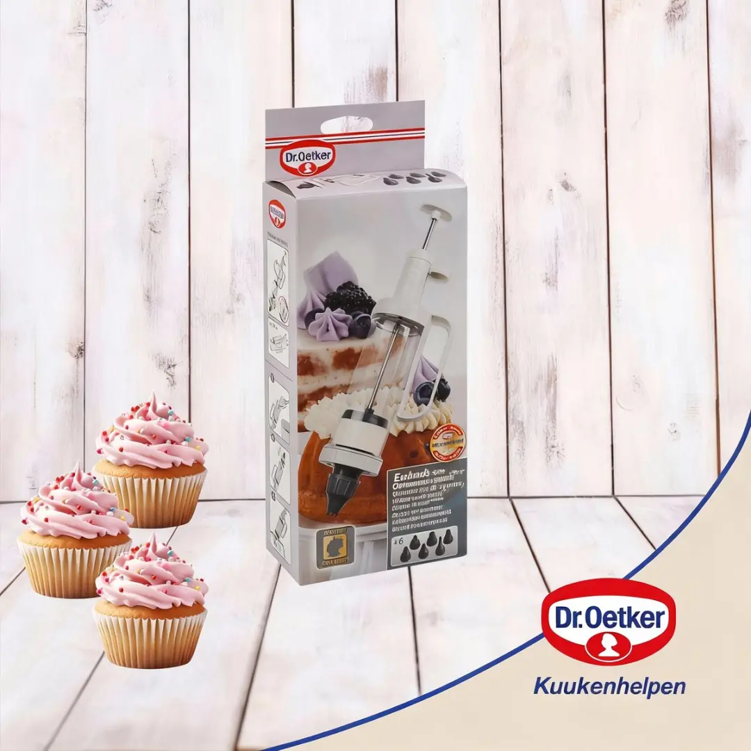 Dr. Oetker Baker Edition Spuitzak - 6 Spuitmonden - afbeelding 3 van 6