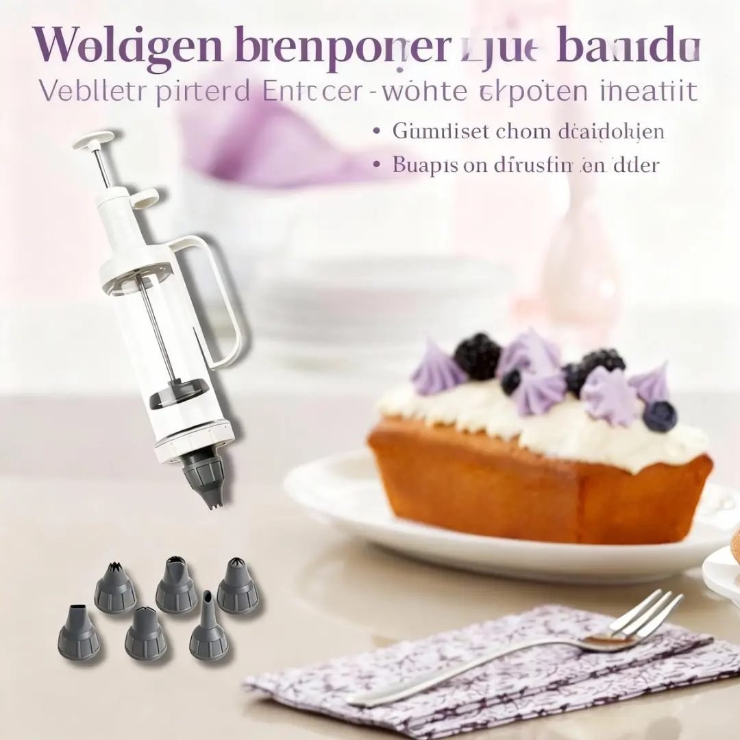 Dr. Oetker Baker Edition Spuitzak - 6 Spuitmonden - afbeelding 2 van 6