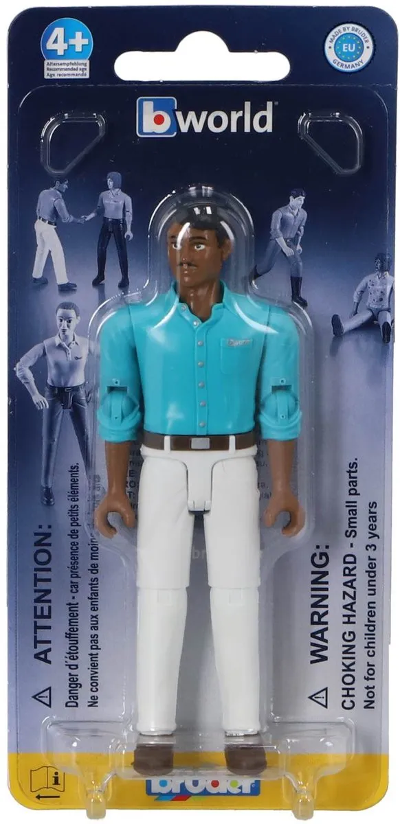 Bruder Bworld Speelfiguur Man Multicolor