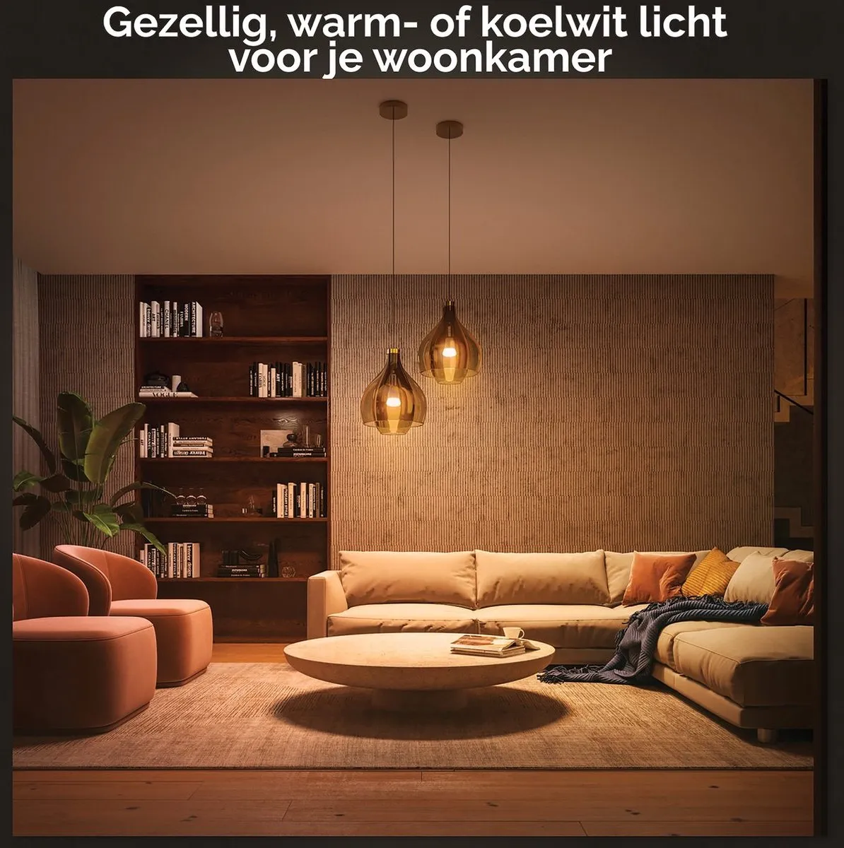 Philips Hue Uitbreidingspakket E27 - 4 Stuks - Mat Glas - Warm tot Koelwit