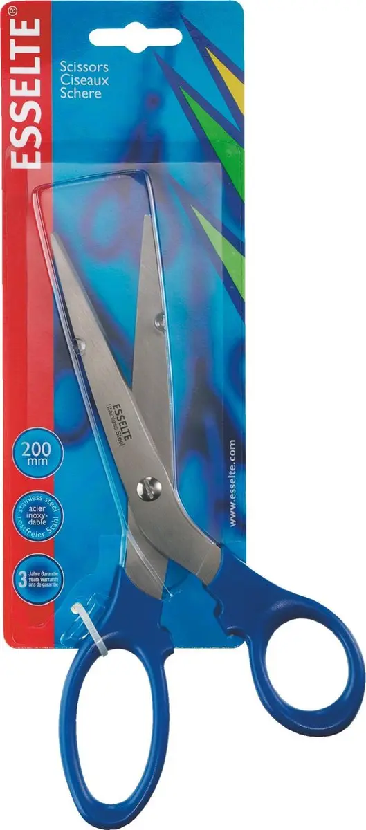 Esselte Papierschaar 20 cm - Blauw - afbeelding 3 van 4