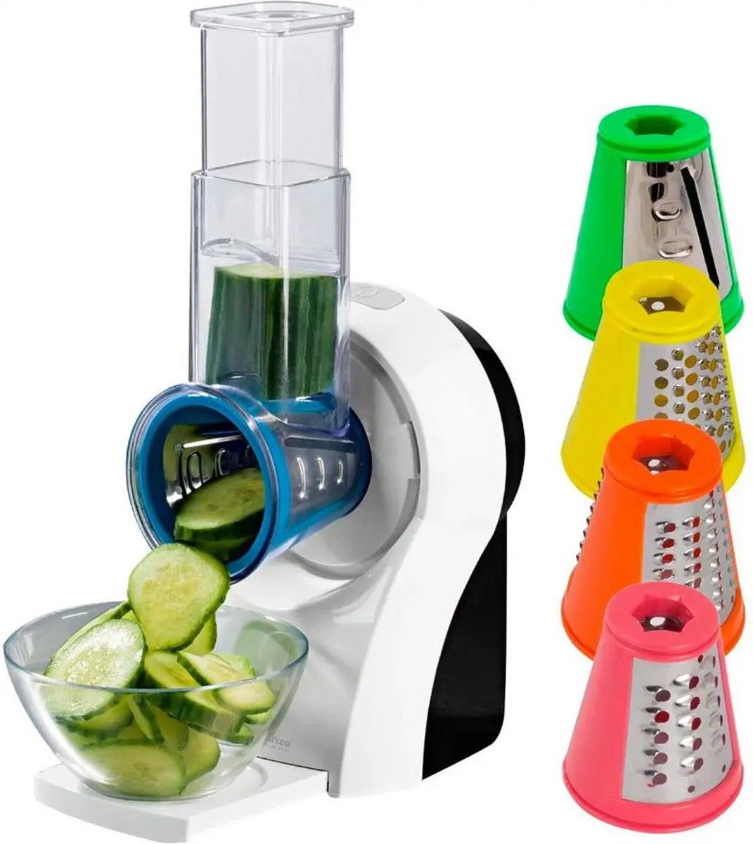 Esperanza Caprese EKM026 Elektrische Rasp - 150W - Wit - afbeelding 2 van 3