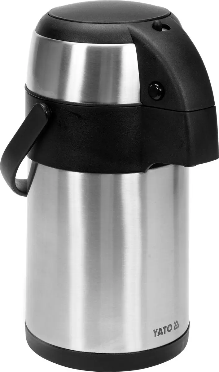 Yato Thermoskan met Druppelbescherming - 2,2L - RVS - afbeelding 6 van 6