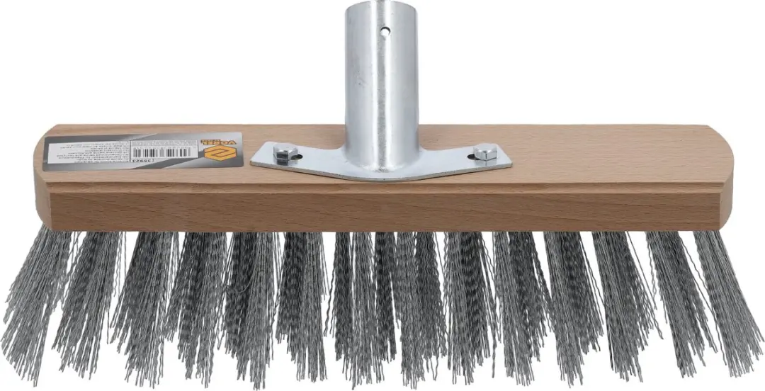 Vorel Industriële Stalen Bezem 30cm - afbeelding 2 van 3