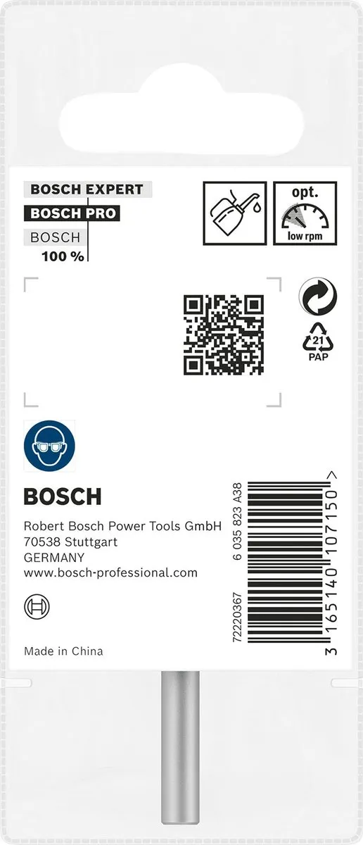 Bosch Professional Verzinkboor 6mm HSS - 1 Stuk