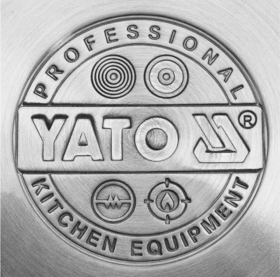 Yato YG-00105 Koekenpan RVS 40cm - Zilver - afbeelding 2 van 6