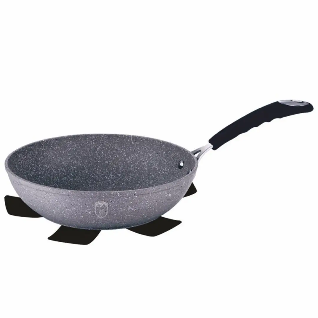 BerlingerHaus BH-1159 Wokpan 28cm - Stone Touch Line - afbeelding 3 van 4