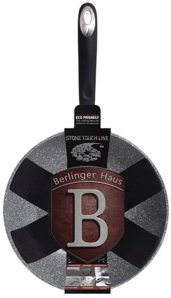 BerlingerHaus BH-1159 Wokpan 28cm - Stone Touch Line - afbeelding 2 van 4