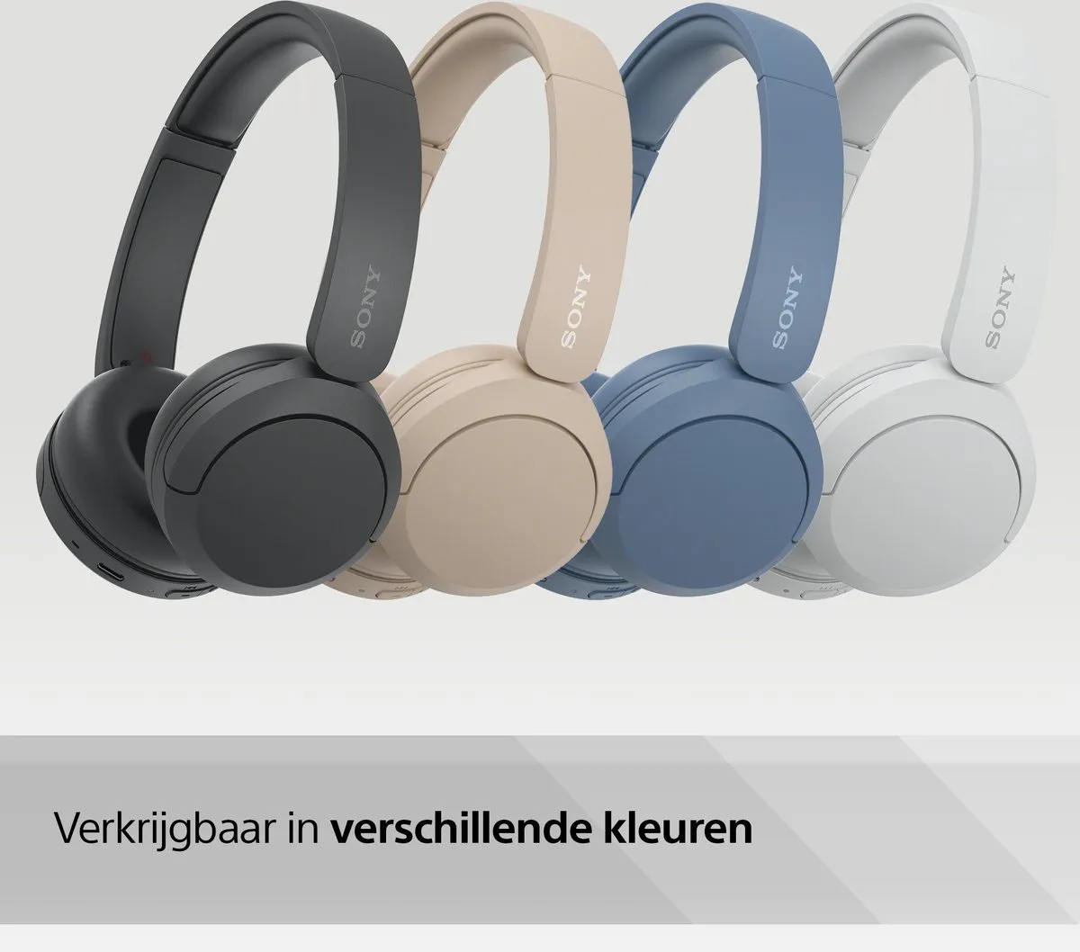 Sony WH-CH520 Draadloze On-Ear Koptelefoon - Zwart