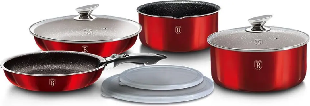 BerlingerHaus Metallic Line Pannenset BH/6145