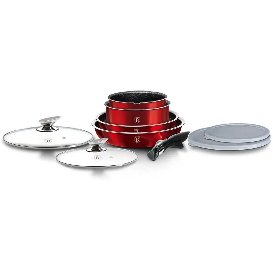 BerlingerHaus Metallic Line Pannenset BH/6145 - 9-delig - afbeelding 6 van 6