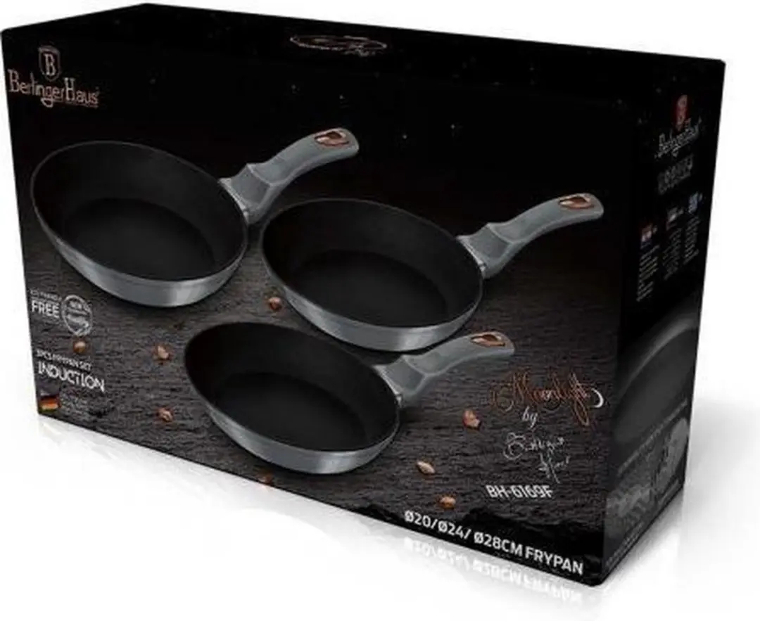 BerlingerHaus Moonlight BH-6169 Koekenpannenset - 3 delig - afbeelding 4 van 4