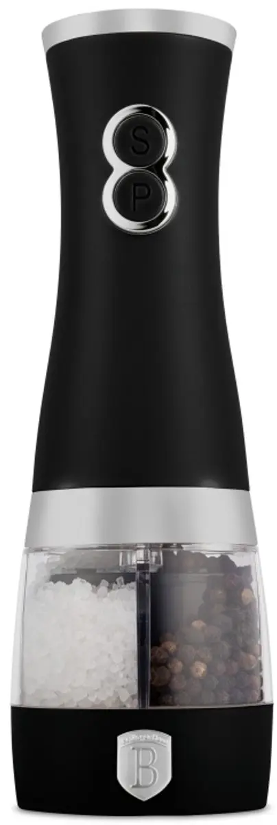 Elektrische peper- en zoutmolen 2-in-1 uit de Matte Black-collectie