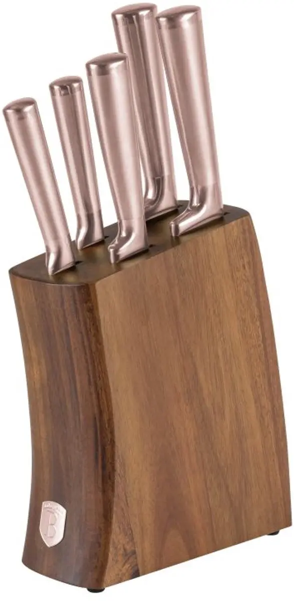 Berlinger Haus Messenblok Rosègoud 6-delig