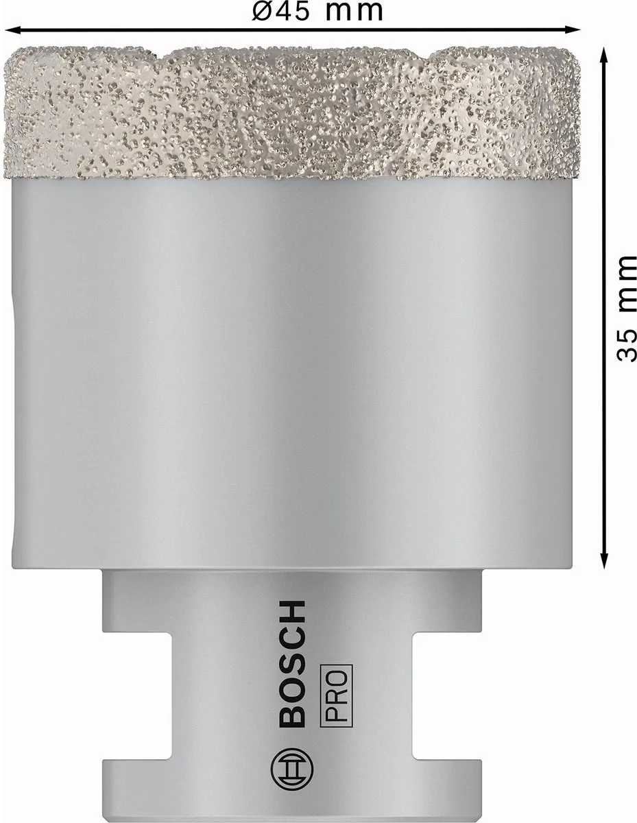 Bosch Professional DRYSPEED Diamantboor M14 45mm