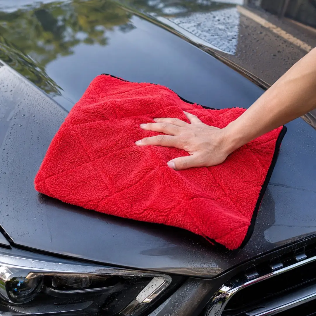Dirt Devil Microvezel Droogdoek XL - 58x58cm - Rood - afbeelding 2 van 5