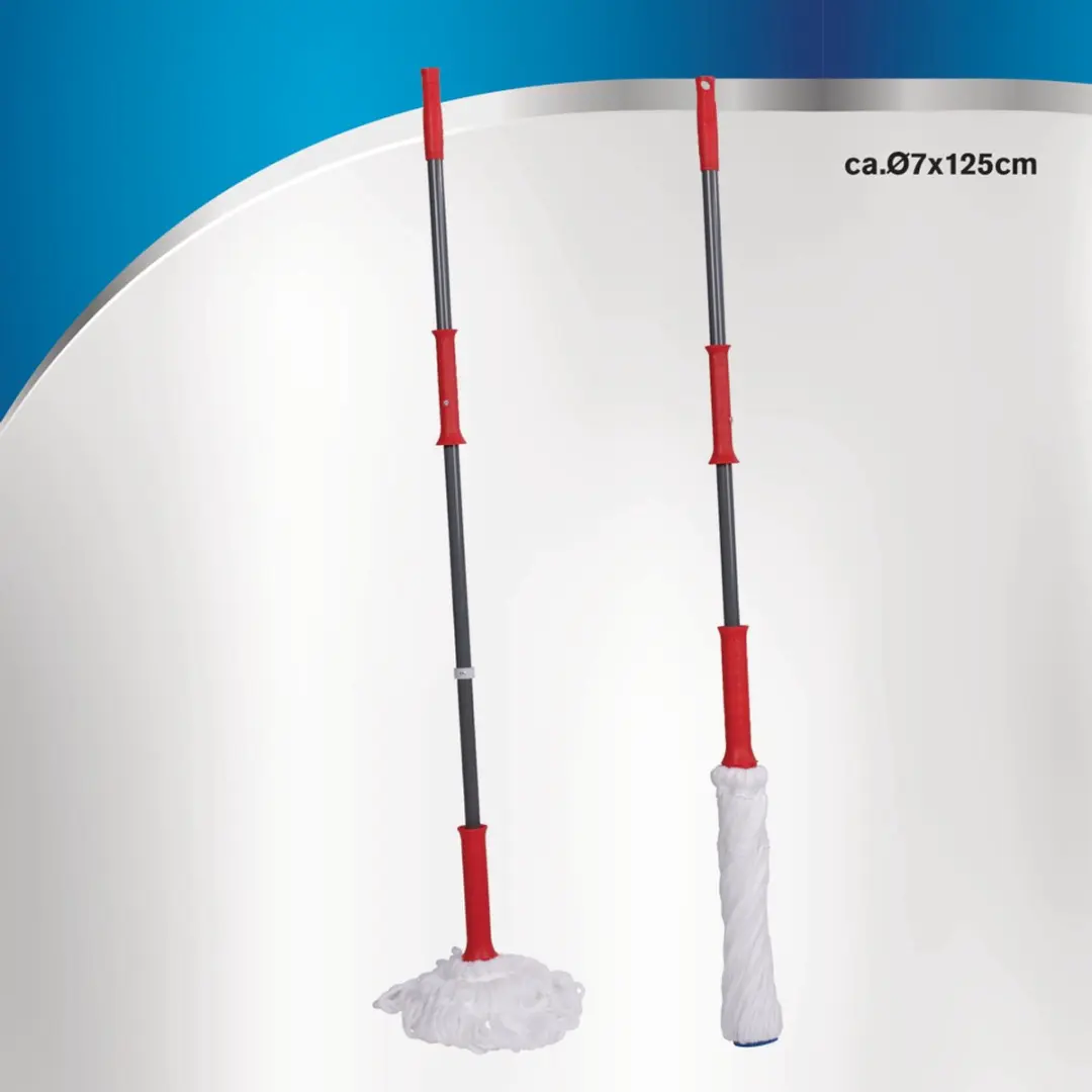 Dirt Devil Microvezel Dweil - 125x7,5cm - Rood - afbeelding 5 van 5