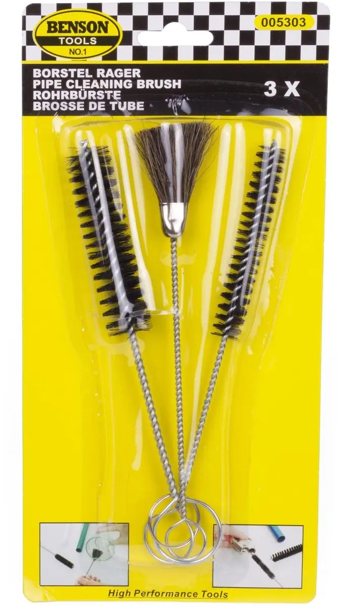 Benson Borstelset - 3 delig - 10 mm, 13 mm, 16 mm - afbeelding 3 van 6
