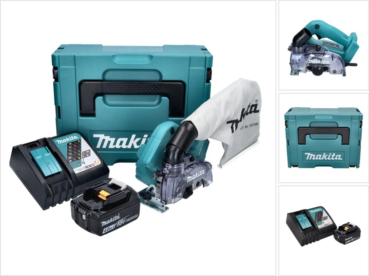 Makita DCC500RM1J Diamantsnijder 18V 125mm