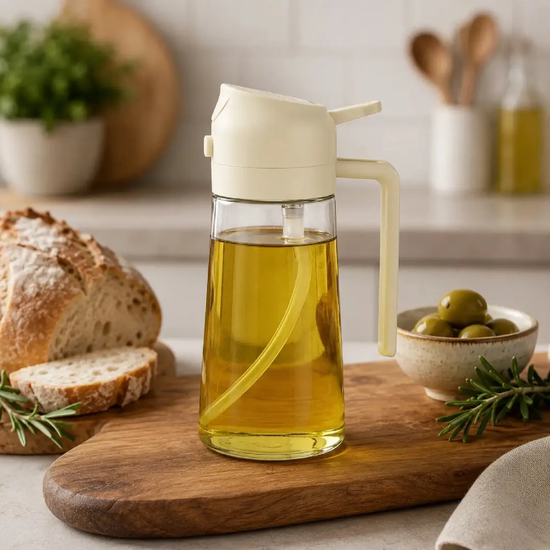 Benson 2-in-1 Olijfolie Sprayer & Dispenser