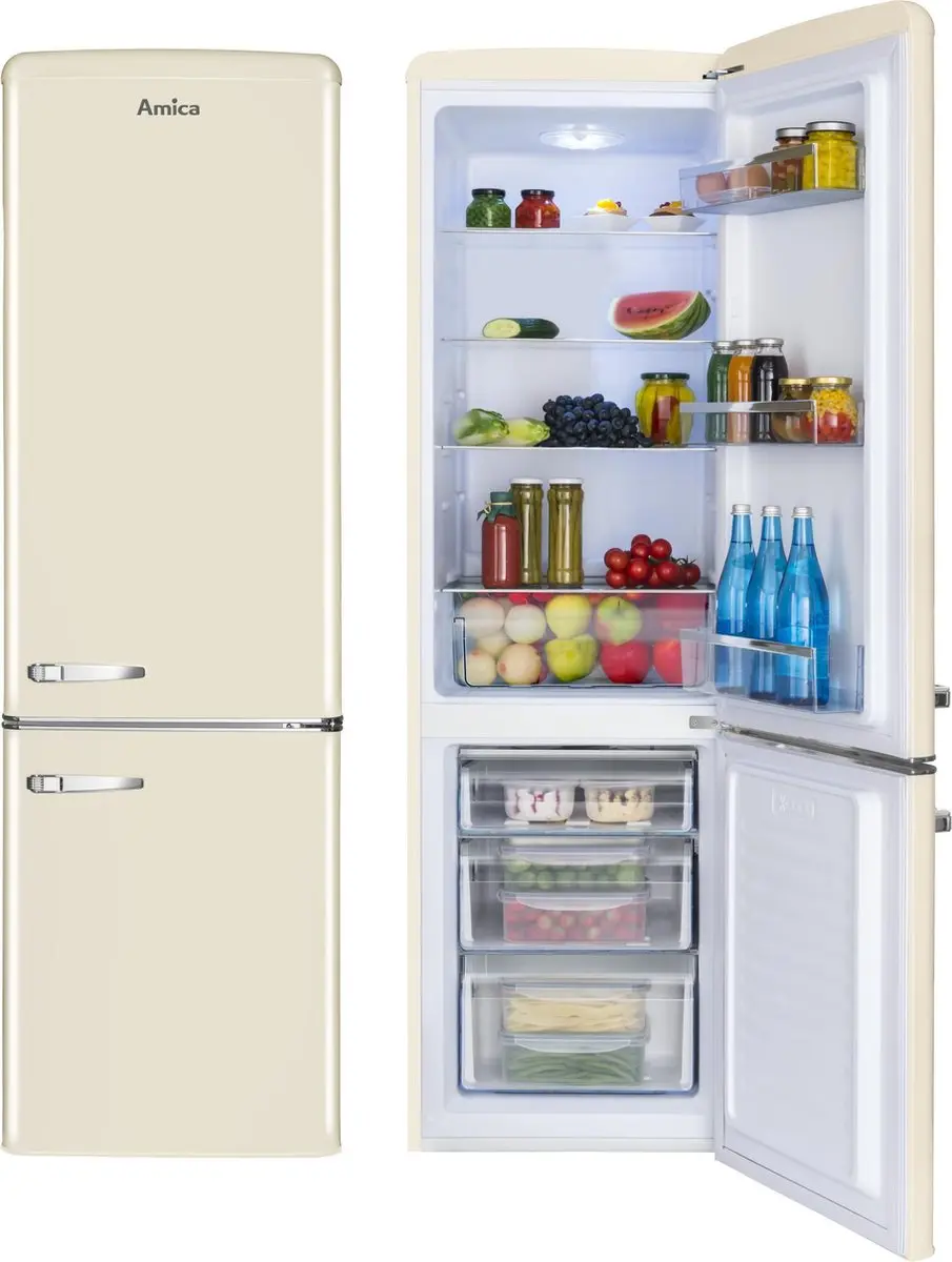 Amica Retro Koel-Vriescombinatie AR8242C