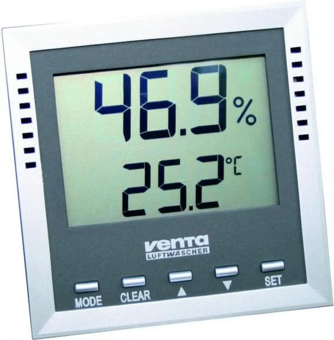 Venta Hygrometer Thermometer 6011000 - Zilvergrijs - afbeelding 2 van 2