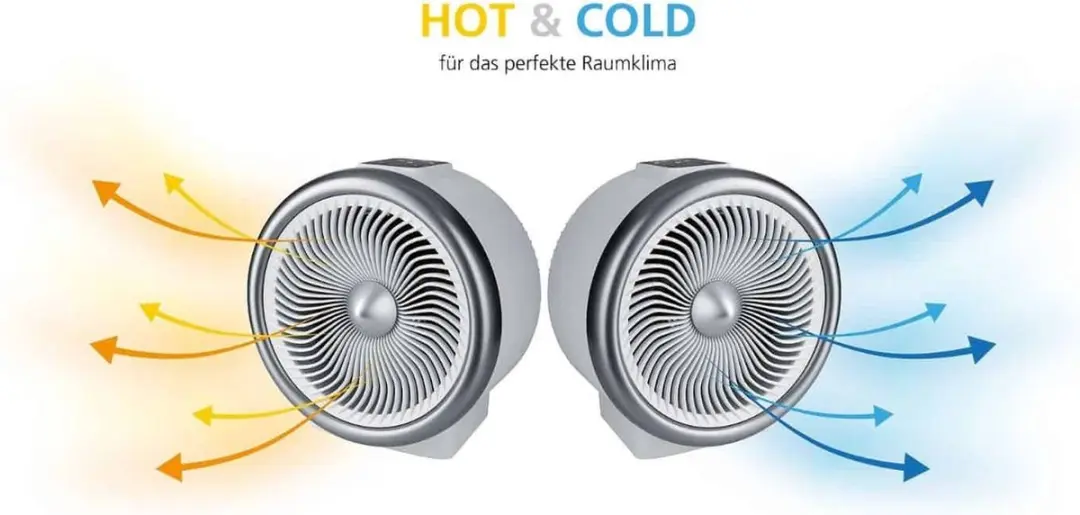 Steba VTH 2 Hot & Cold Ventilatorkachel - 2000W - afbeelding 5 van 6