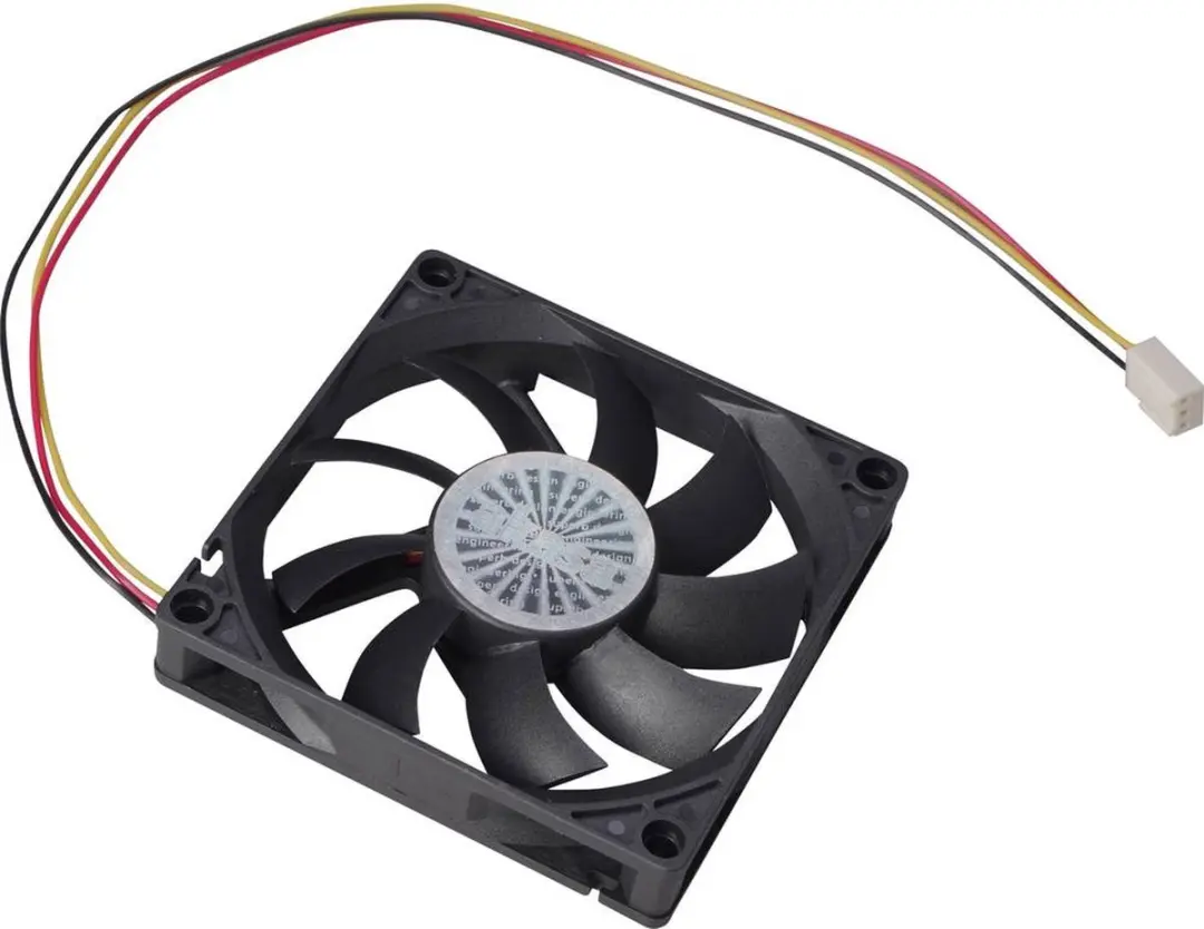Akasa AK-FN071 PC-ventilator 80mm - Zwart - afbeelding 2 van 3