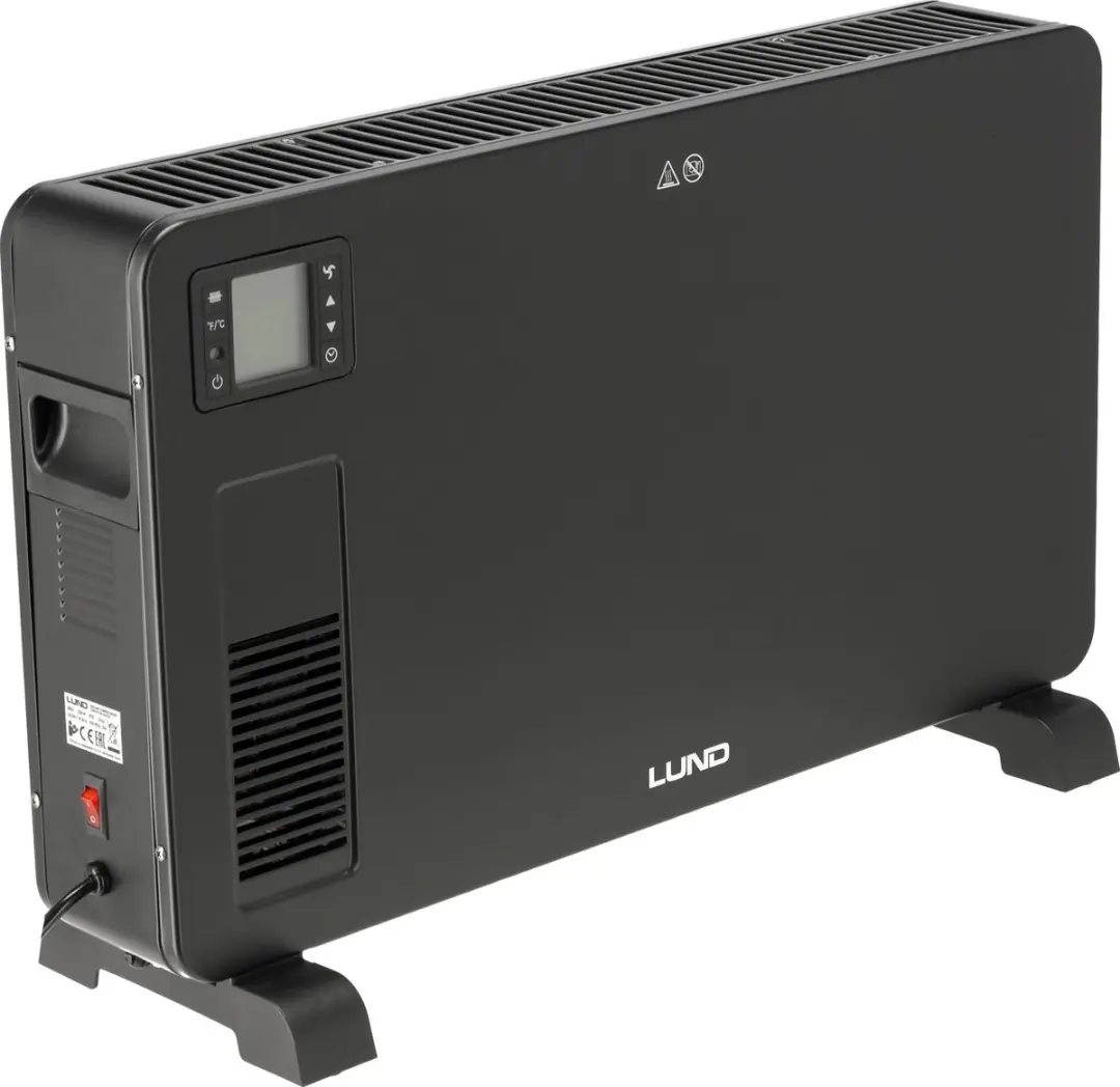 Yato Convectorkachel 68652 - 2300W - Zwart - afbeelding 2 van 4
