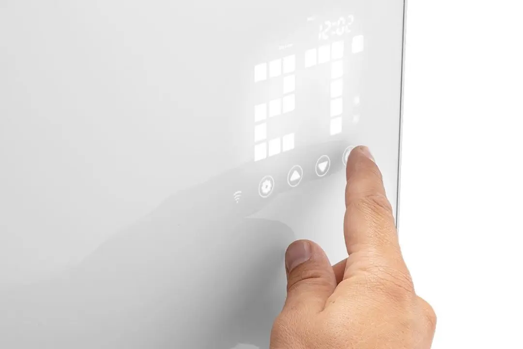 Neo Tools Convectorkachel 90-094 - 1500W - WiFi - Wit - afbeelding 2 van 6