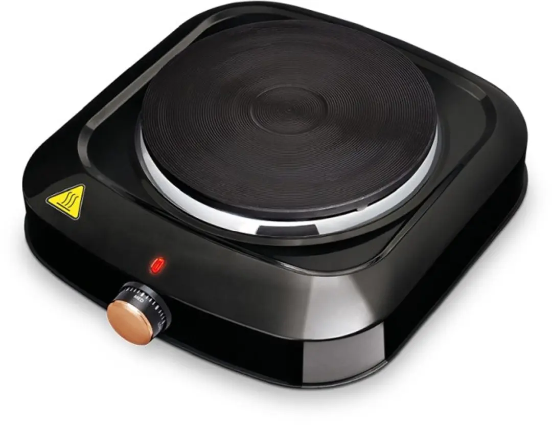 Elektrisch kooktoestel met één kookplaat, 1500 W, Black Rose Collection
