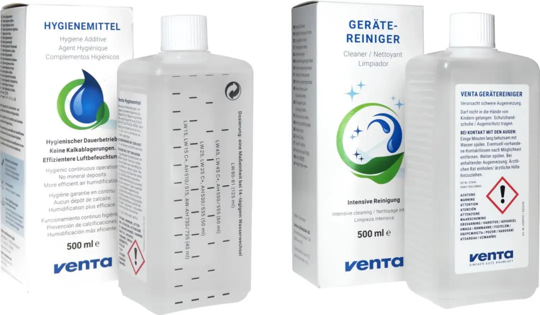 Venta Cleaner 500 ml AND Venta Hygiene additive 500 ml