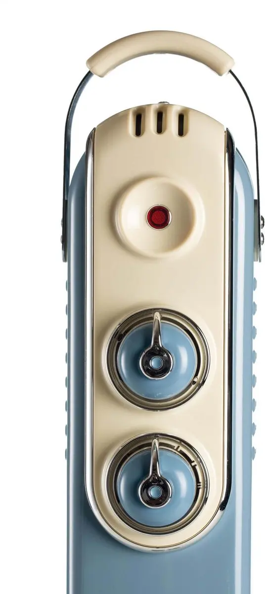 Ariete Vintage Olieradiator 0837/05 - 1500W - Blauw - afbeelding 6 van 6
