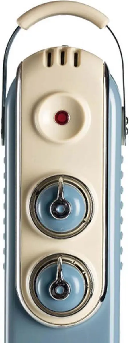 Ariete Vintage Olieradiator 0837/05 - 1500W - Blauw - afbeelding 3 van 6