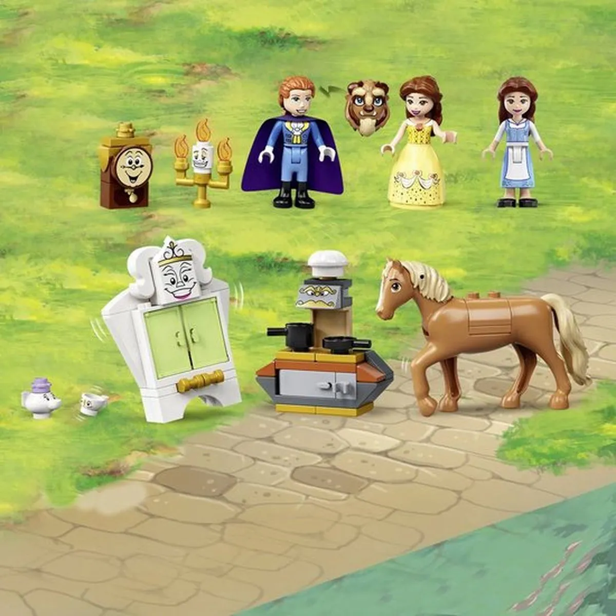 LEGO Disney Princess Belle Kasteel 43196 - afbeelding 4 van 6