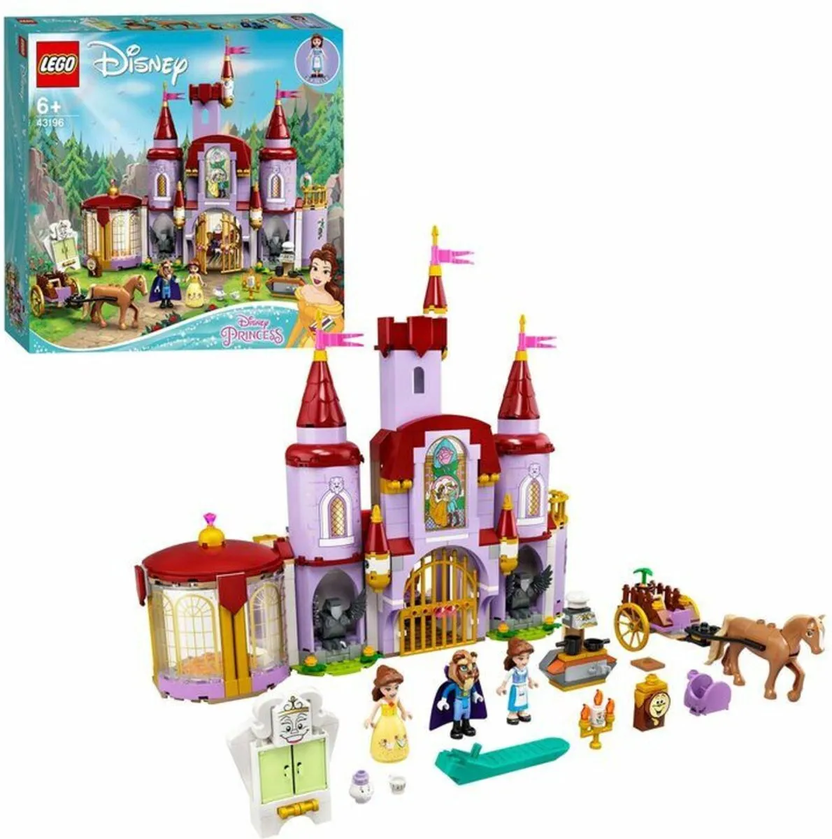 LEGO Disney Princess Belle Kasteel 43196 - afbeelding 6 van 6