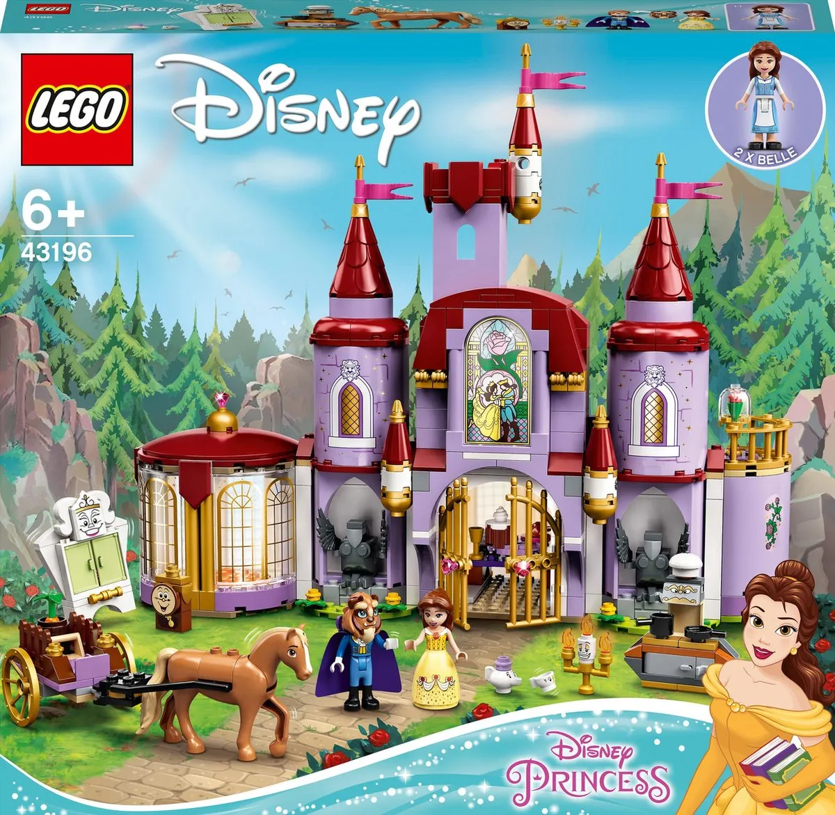 LEGO Disney Princess Belle Kasteel 43196