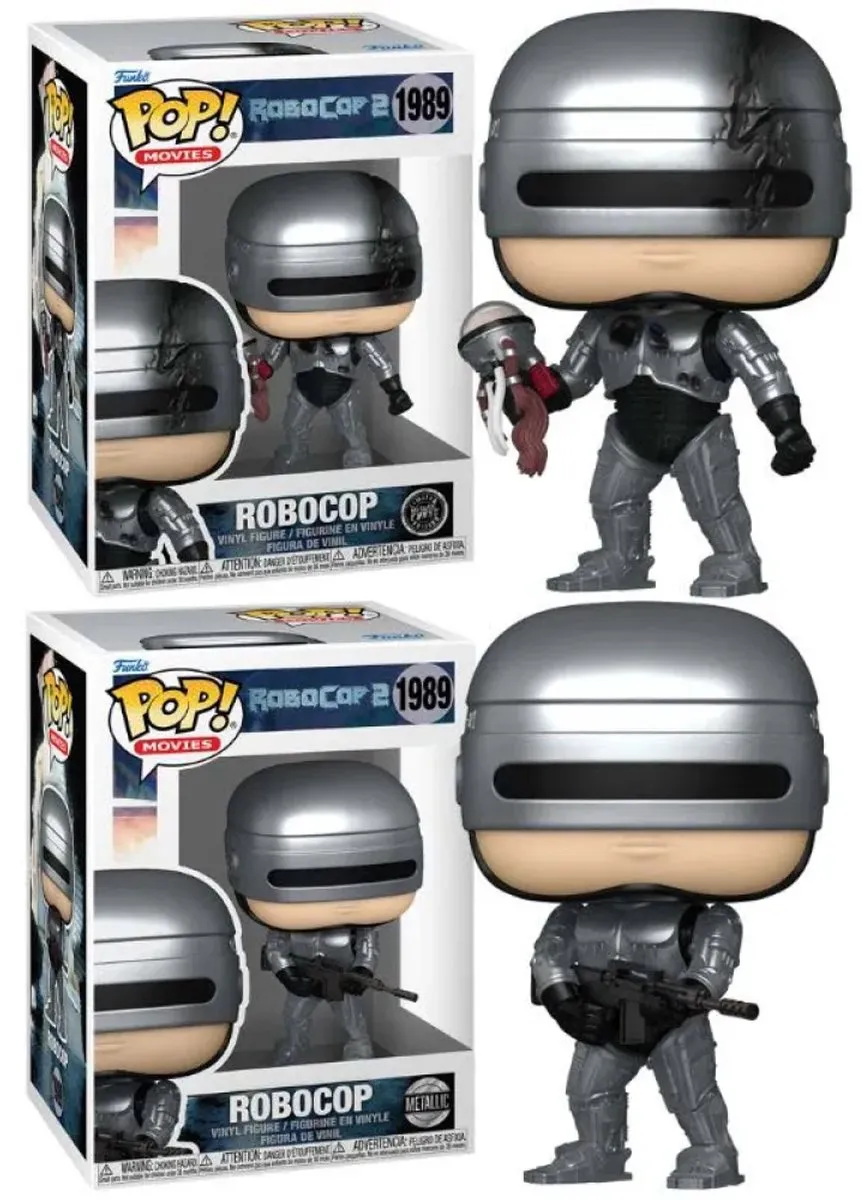 Funko Pop! RoboCop 2 Metallic #1989