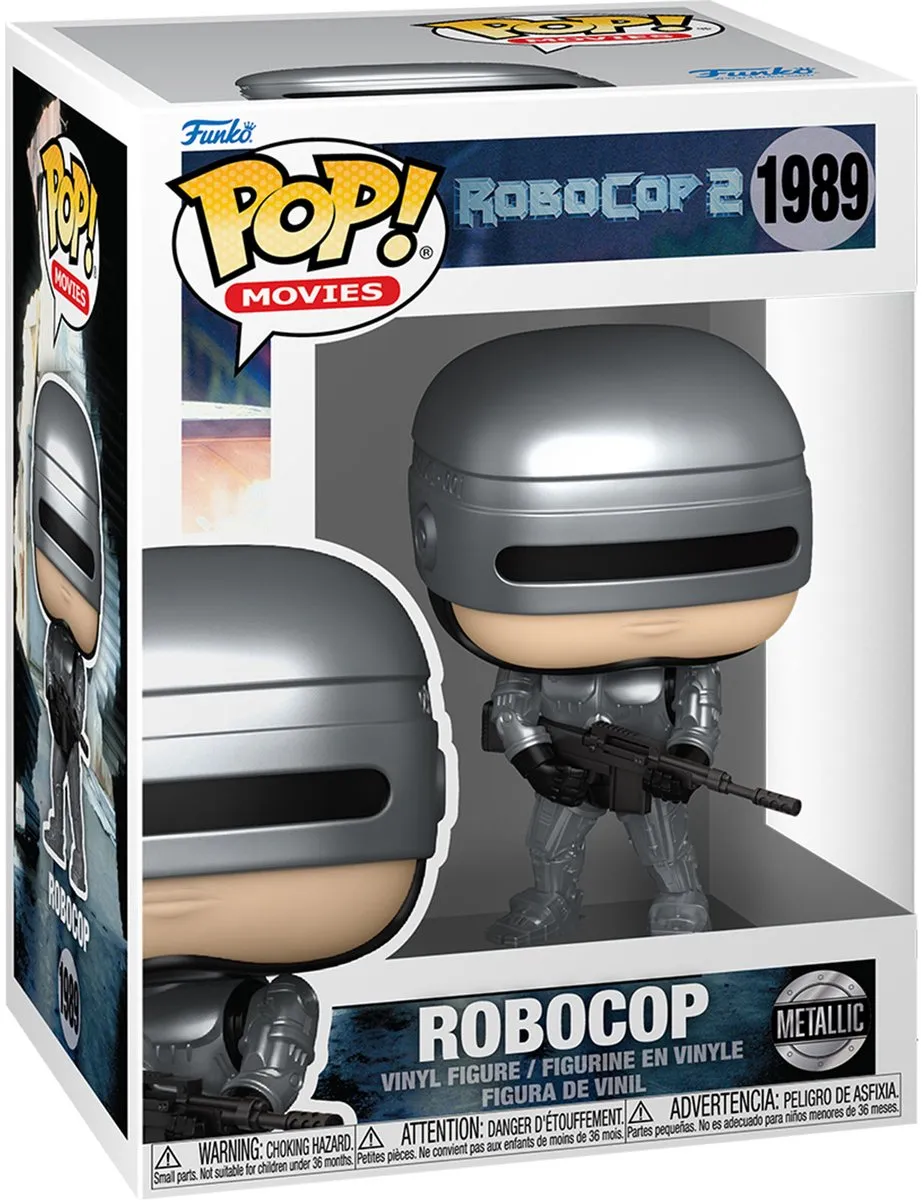 Funko Pop! RoboCop 2 Metallic #1989